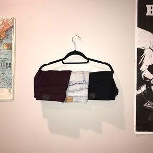 3 Aeropostale Midi Shorts